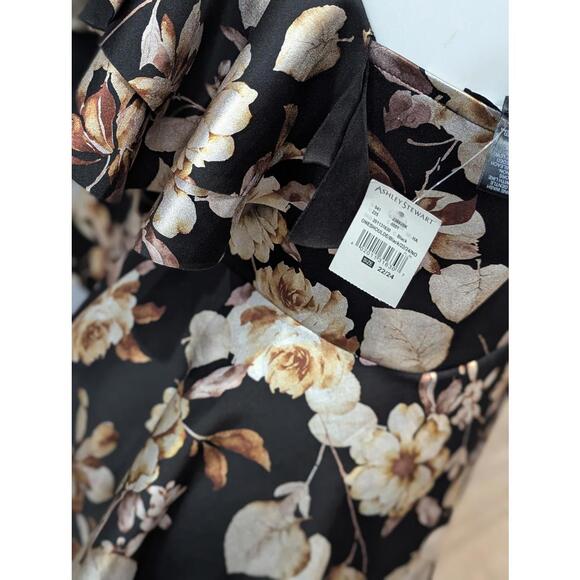 One Shoulder Asymmetrical Ruffle Top - Picture 5 of 5